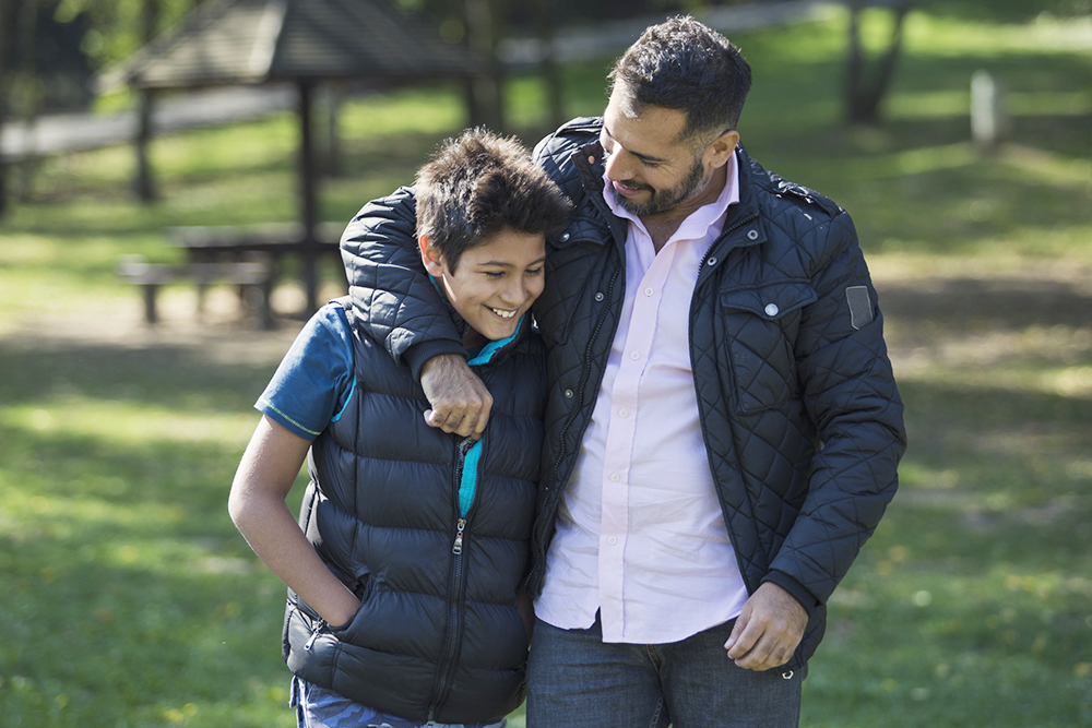 Talk to a trusted adult.